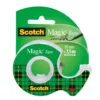 Dokumenttejp Scotch Magic 810 med hållare, 19mm x 7,5m