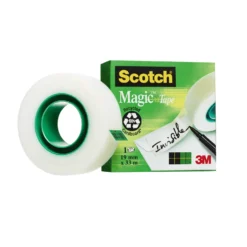Dokumenttejp Scotch 810, osynlig, 19mm x 33m