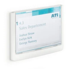 Dörrskylt Durable CLICK SIGN A6 liggande, 149x105,5 mm