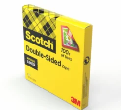 Dubbelhäftande tejp Scotch 665, 12,7mm x 32,9m, linerlös