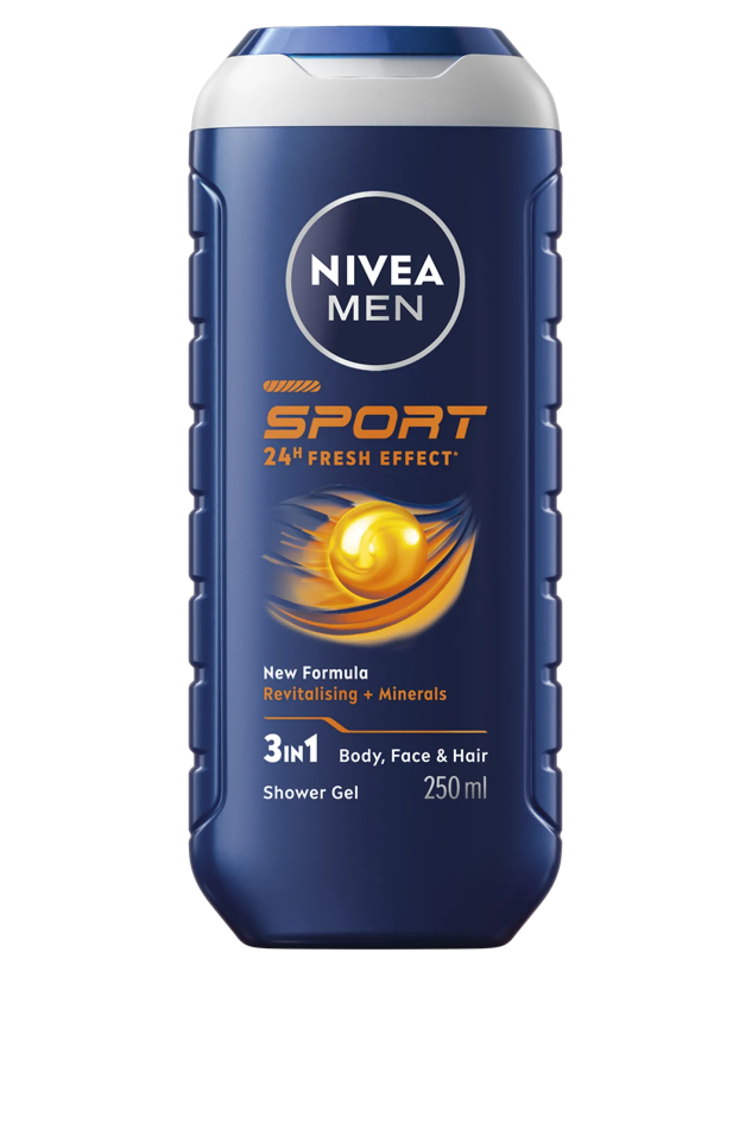 Duschgel Nivea Men Sport 3-i-1, lime, 250 ml