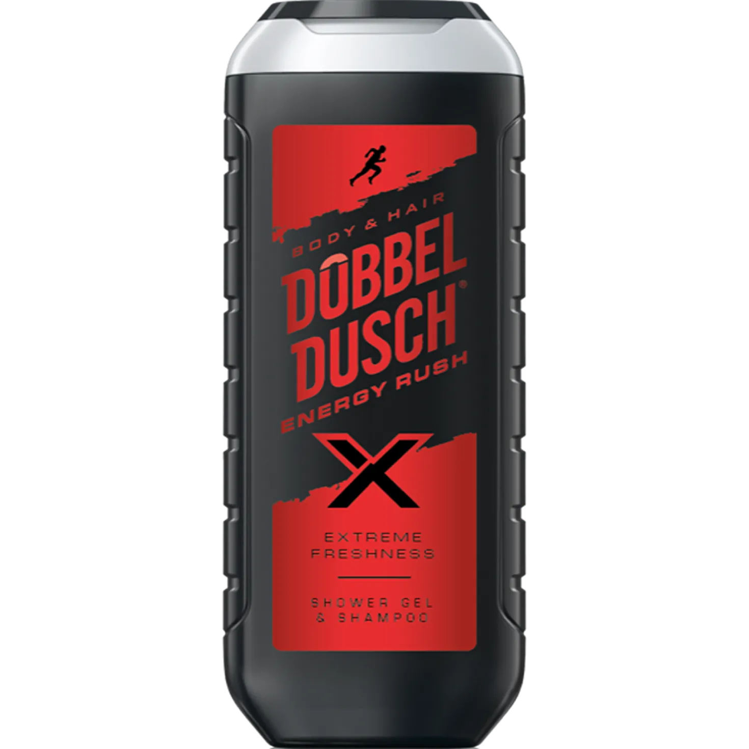 Duschgel och Schampo Dubbeldusch Energy Rush Extreme 2-i-1, 250 ml
