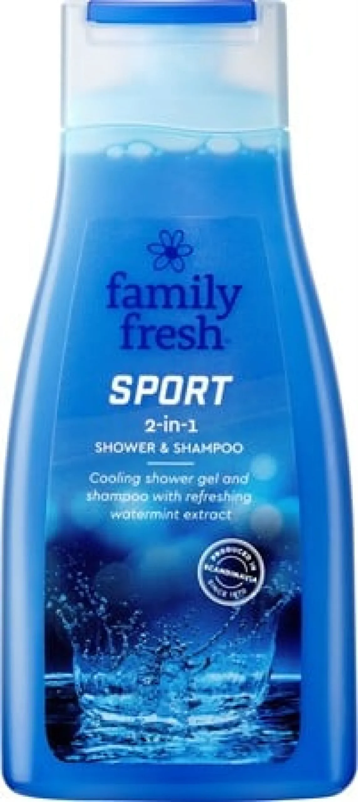Duschgel och Schampo Familyfresh Sport Cooling 2-i-1, 500 ml