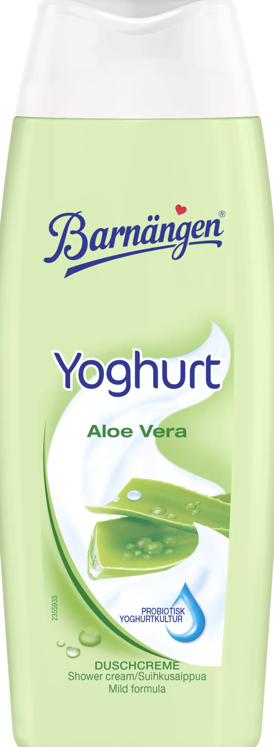 Duschkräm Barnängen Yoghurt Aloe Vera, återfuktande, 250 ml