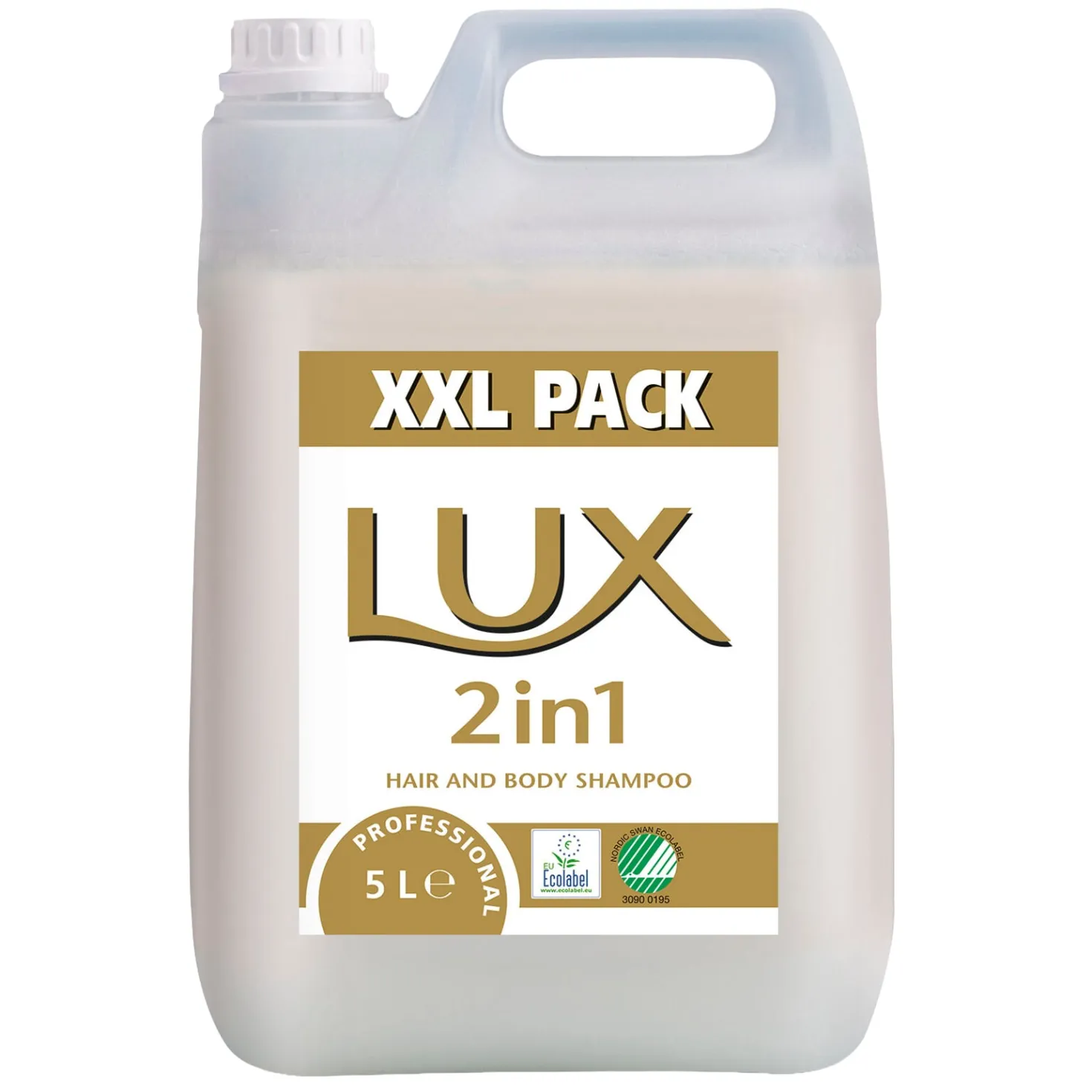Duschtvål Lux Hair & Body, hår och kropp, 5 liter