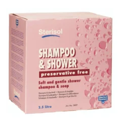 Duschtvål Sterisol Shampoo & Shower, sulfatfri, 2,5L