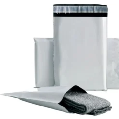 E-handelspåse Vit, 250x350 mm, 70 my, 500 st