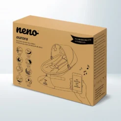 Elektronisk babysitter NENO Aurora, 5 vaggfunktioner, Bluetooth 5.2