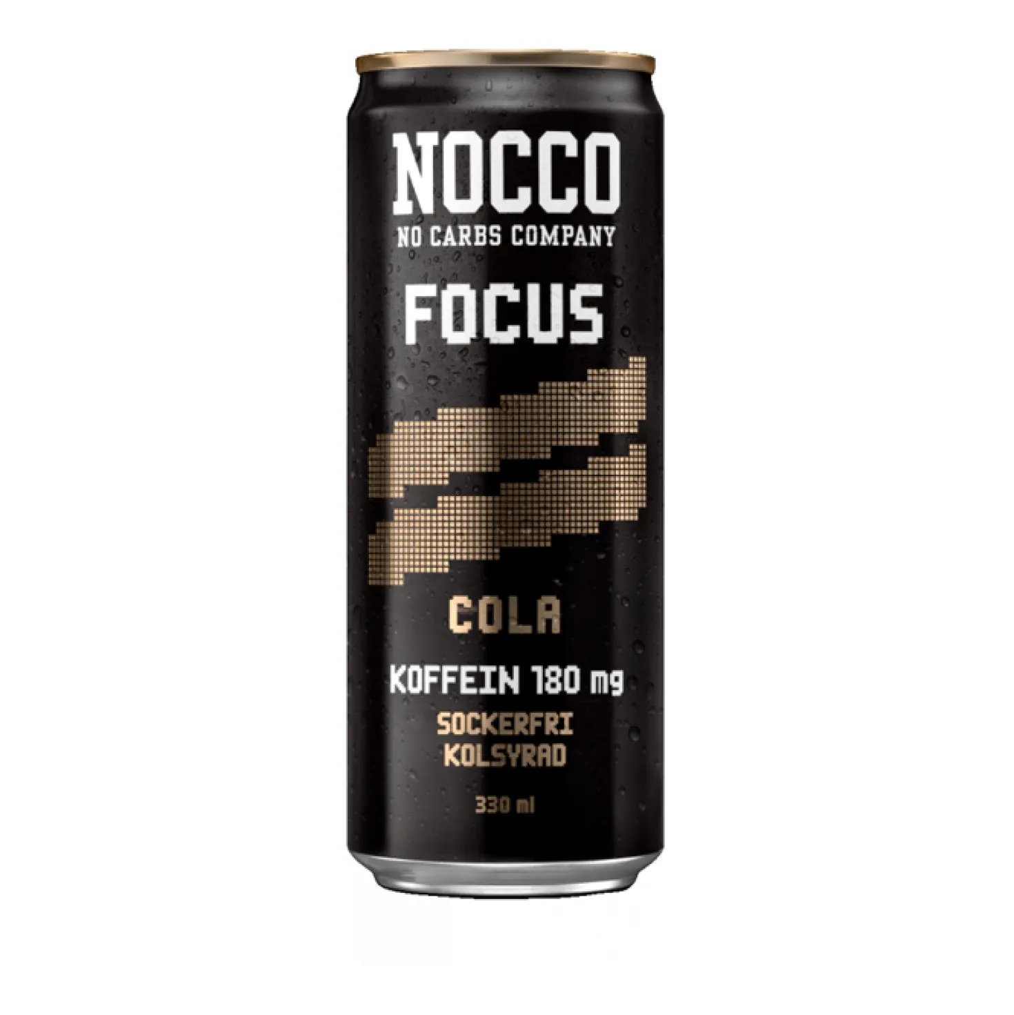 Energidryck Nocco Focus Cola, sockerfri, kolsyrad