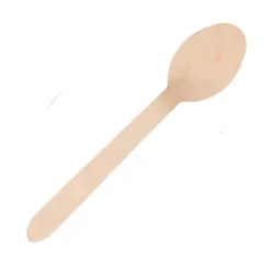 Engångssked Papstar Pure Trä, matsked, 100 st