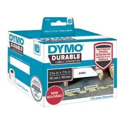 Etikett Dymo LW Durable Polyester, 59x190 mm, 170 st