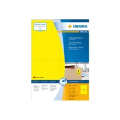 Etikett Herma Special, gul, 105 x 148 mm, 400 st