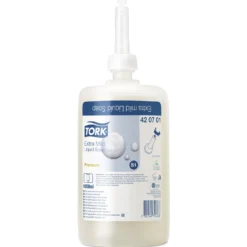 Flytande tvål Tork Premium Extra Mild S1, parfymfri, 1L