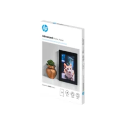 Fotopapper HP Advanced Glossy, 250 g/m², 10x15 cm, 25 ark