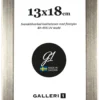 Fotoram Galleri1 Silverfärgad Trä, A3, 29,7x42 cm, floatglas