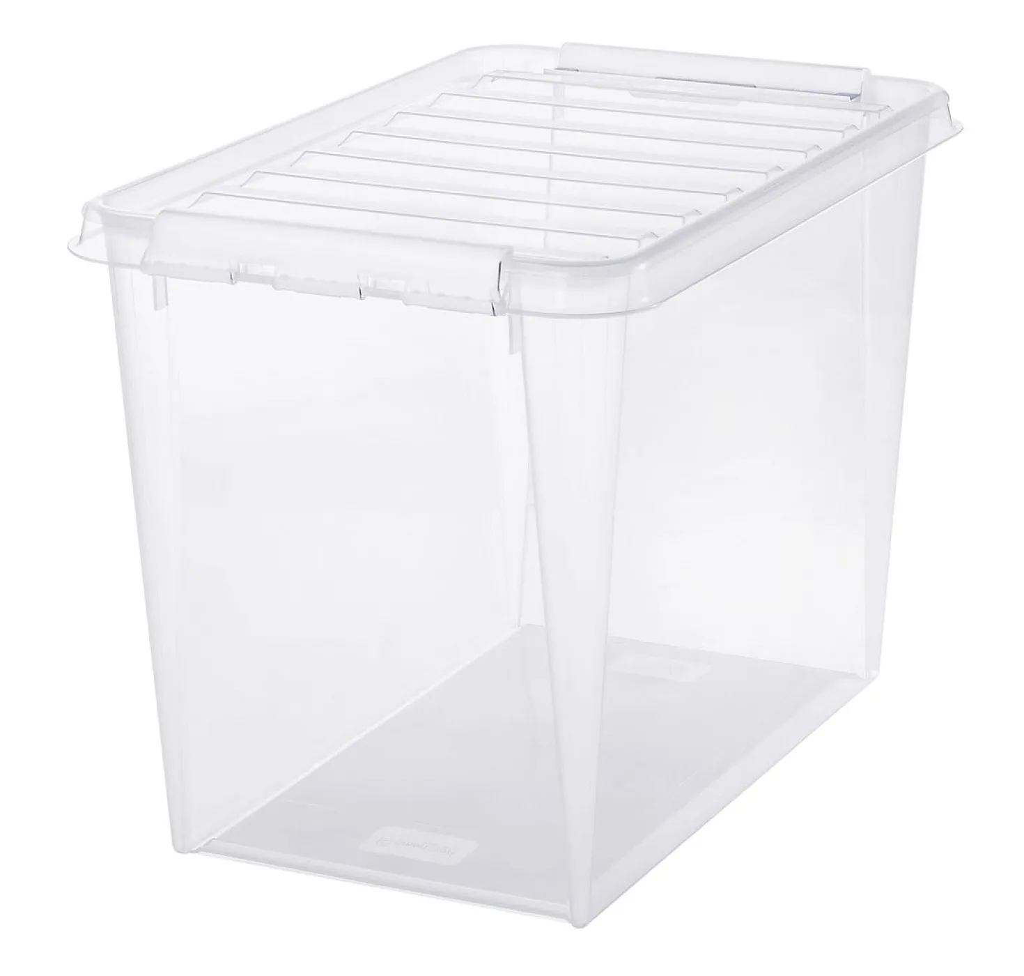 Förvaringslåda SmartStore Classic med lock, 66 liter, transparent