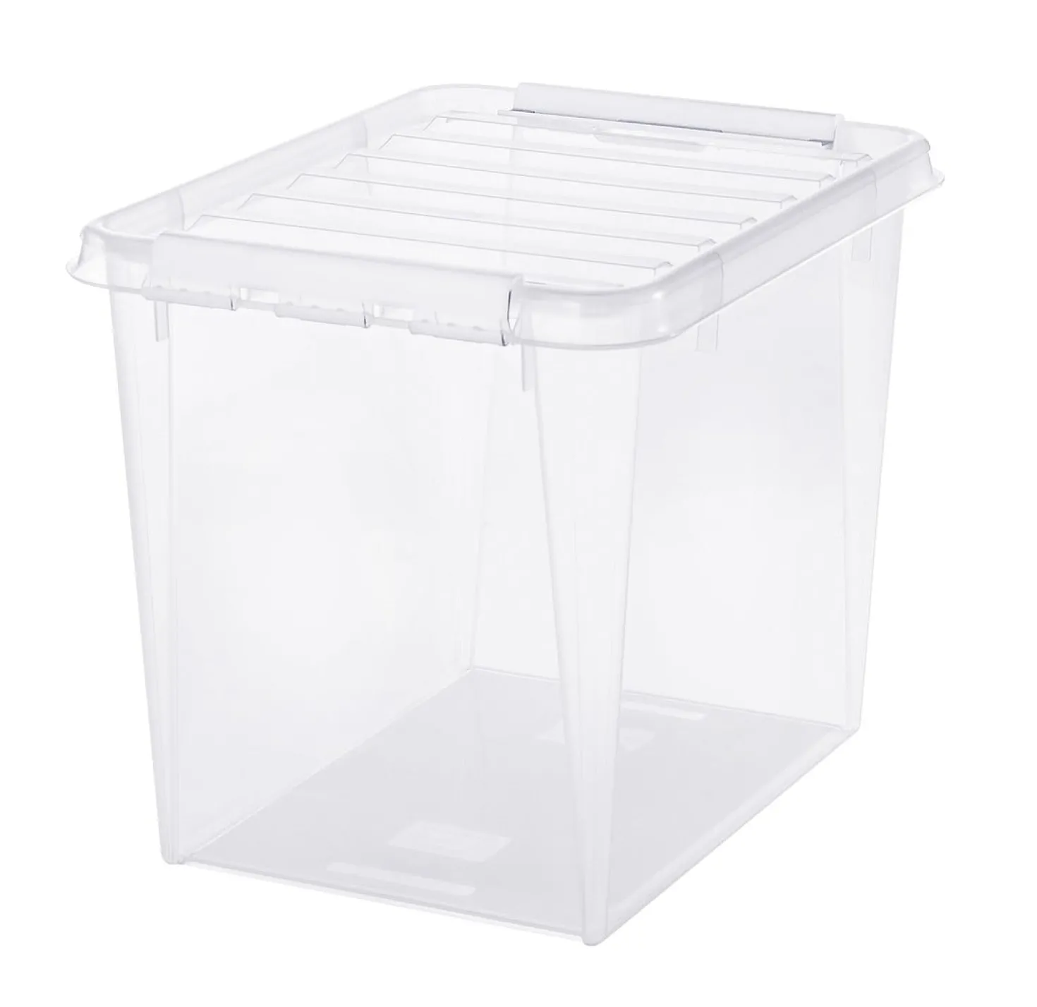 Förvaringslåda SmartStore Classic med lock, 52 liter, transparent