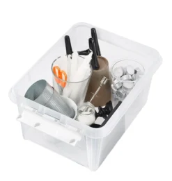 Förvaringslåda SmartStore Classic med lock, 32 liter, transparent