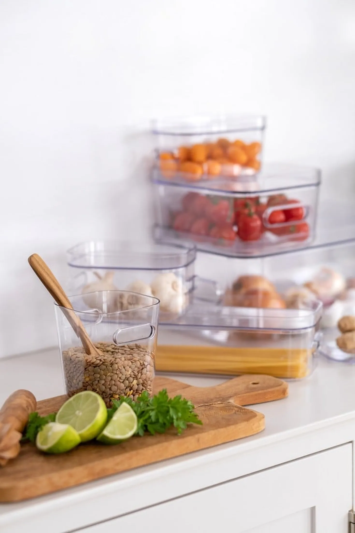 Förvaringslåda SmartStore Compact Clear Slim, 1,3 liter, transparent