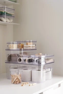 Förvaringslåda SmartStore Compact Clear L, transparent, 15,4 liter