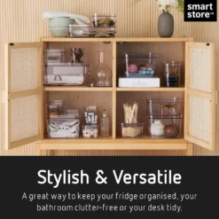 Förvaringslåda SmartStore Compact Sort, transparent, 29,5x10x6 cm