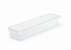 Förvaringslåda SmartStore Compact Sort, transparent, 39,5x10x6 cm