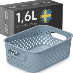 Förvaringslåda SmartStore Essence S, blå, 1,6 liter