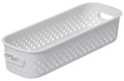 Förvaringslåda SmartStore Essence Slim, vit, 1,3 liter