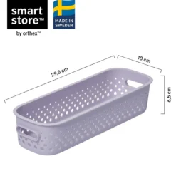 Förvaringslåda SmartStore Essence Slim, lavendel, 1,3 liter