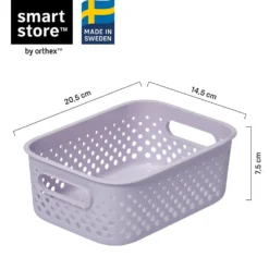 Förvaringslåda SmartStore Essence S, lila, 1,6 liter