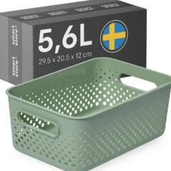 Förvaringslåda SmartStore Essence M, grön, 5,5 liter