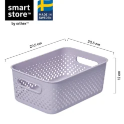 Förvaringslåda SmartStore Essence M, lila, 5,5 liter