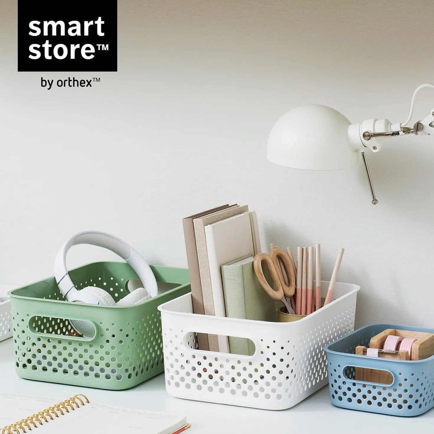 Förvaringslåda SmartStore Essence Slim, 1,3 liter, blå
