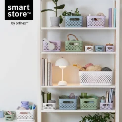 Förvaringslåda SmartStore Essence S, återvunnen plast, 1,6L, grön