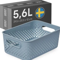 Förvaringslåda SmartStore Essence M, blå, 5,6 liter