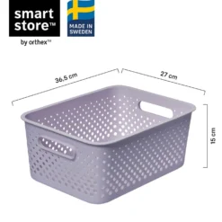 Förvaringslåda SmartStore Essence L, lila, 11,4 liter
