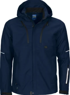 Funktionsjacka Projob 3406 Herr, softshell, marin