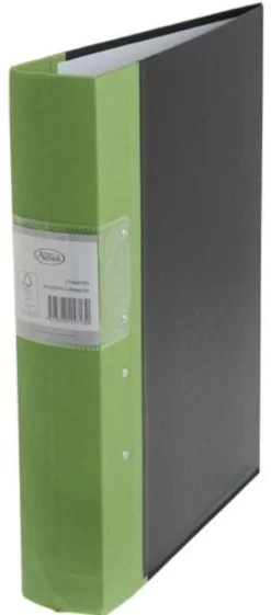 Gaffelpärm Actual A4 60 mm trärygg, limegrön
