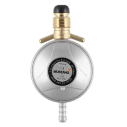 Gasregulator MUSTANG POL Lågtryck, 30 mbar, 1 m slang