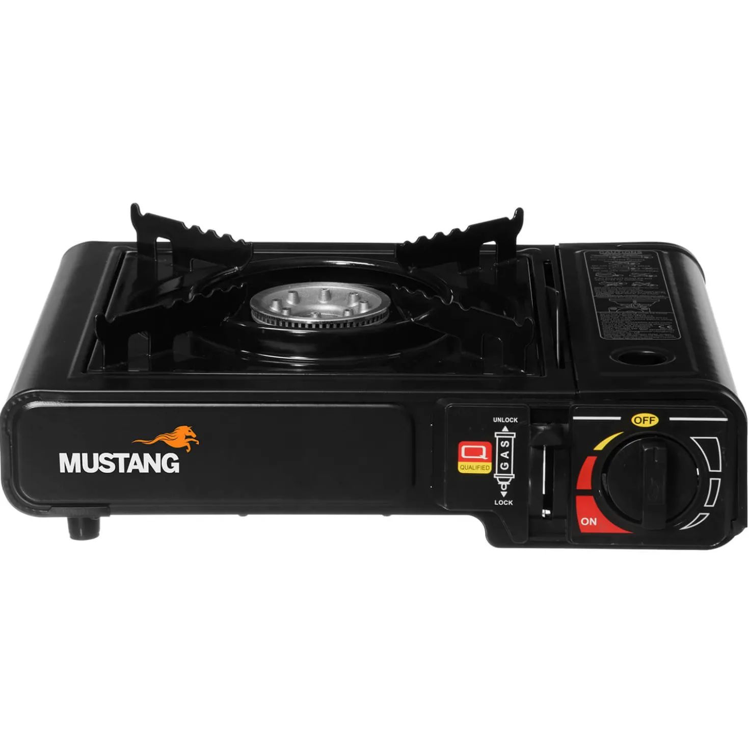 Gasspis MUSTANG Portabel, 2,5 kW, svart