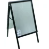 Gatuställ Alu-line Svart, 50x70 cm, 32 mm snäppram, 7,4 kg