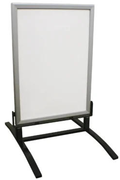 Gatuställ Trendy Alu Fjäder Basic, 70x100 cm, silver