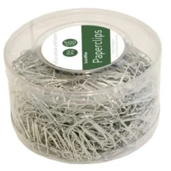 Gem BNT Office Båtformat 32mm, silverfärgad, 500 gram