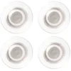 Glasmagneter Nobo Transparent, 6 ark kapacitet, 4 st