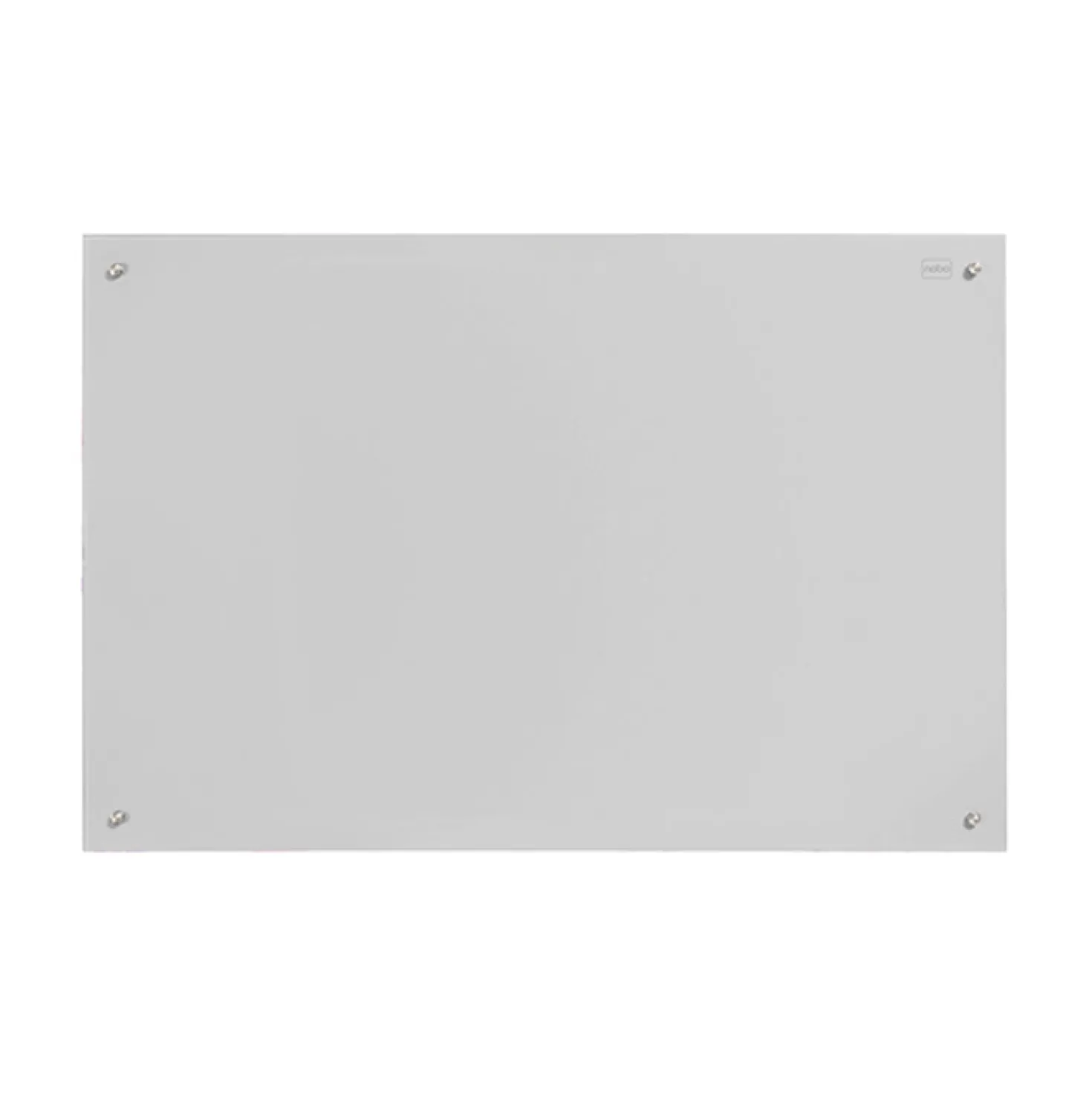 Glastavla Nobo Diamond Magnetisk, 677x381mm, vit