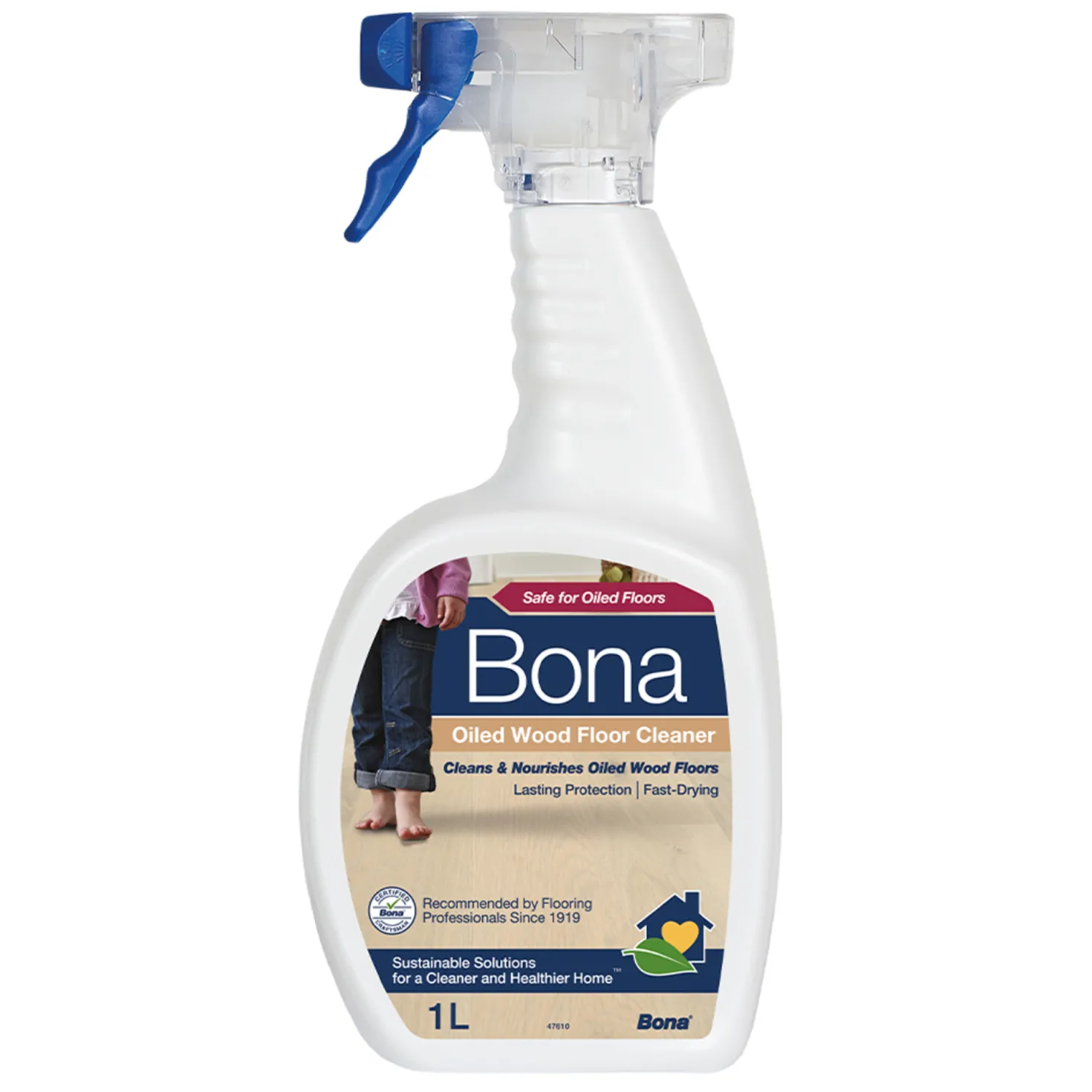 Golvrengöring Bona Cleaner Spray, oljade trägolv, 1L