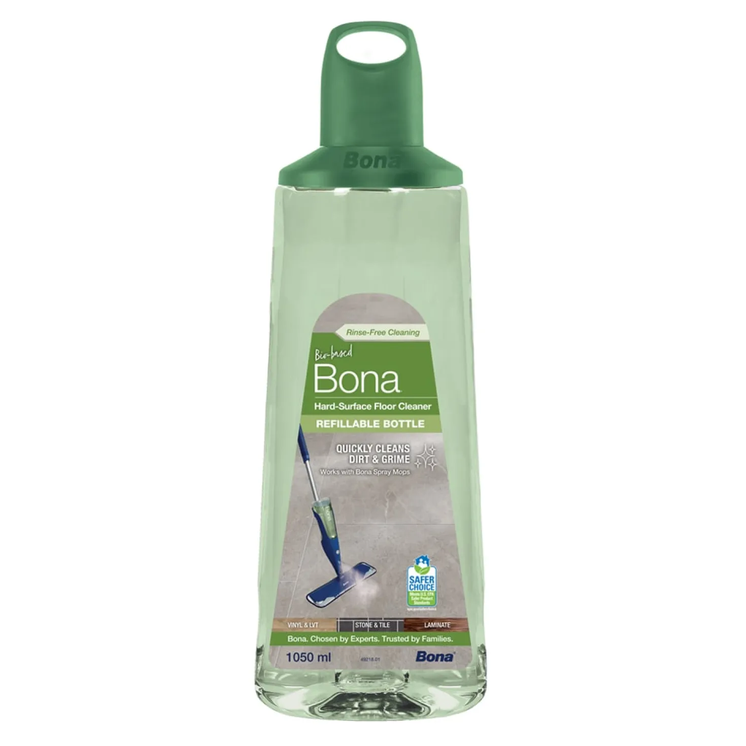 Golvrengöring Bona Spray Mop Klinker & Laminat, 0,85L