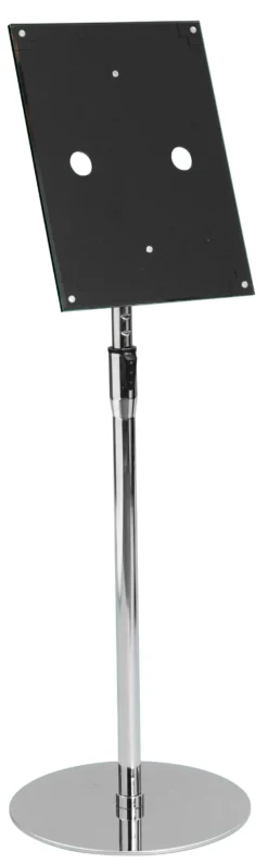 Golvställ Deflect-o A4 Magnetisk Akryl, höjdjusterbar 85-123 cm