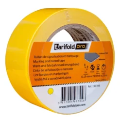 Golvtejp Tarifold Std Gul, vinyl, 50mm x 33m