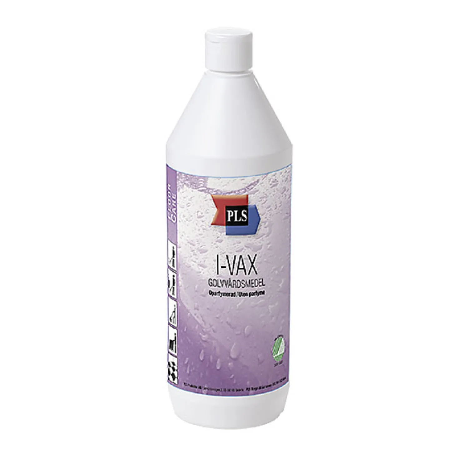Golvvårdsmedel PLS I-Vax, oparfymerad, Svanenmärkt, 5L